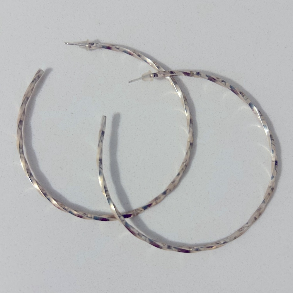Sterling Silver Hoop Earrings
